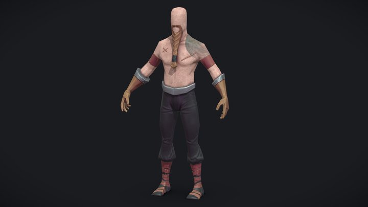 Bo - Stylized Character 3D Model