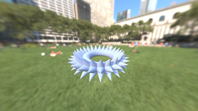 Cone-ring 3D Model