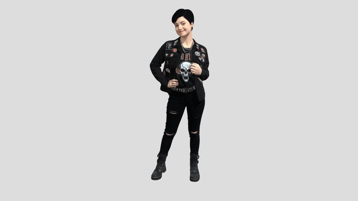 Patchwork Punk Portrait – Modèle 3D gratuit STL