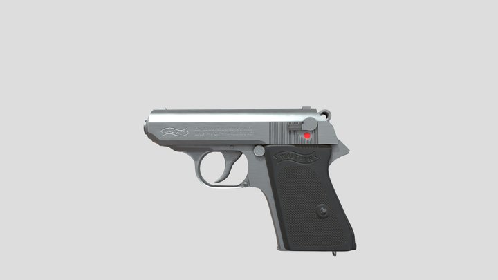 Walther PPK 3D Model