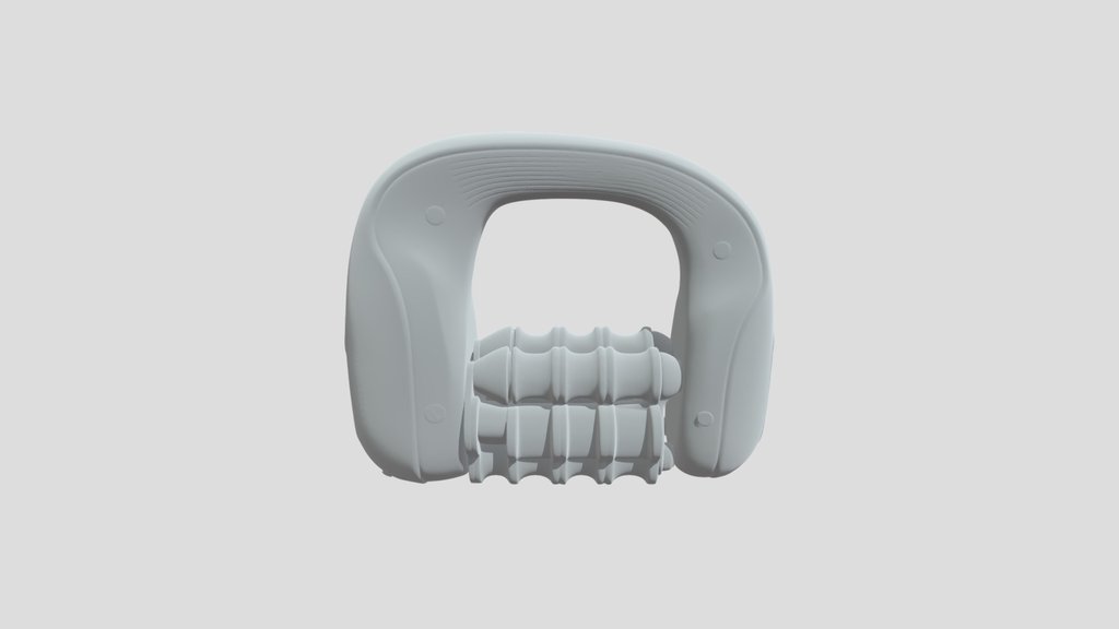 Electric back massager with rolling beads
