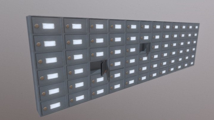 Safe Box 3D Model