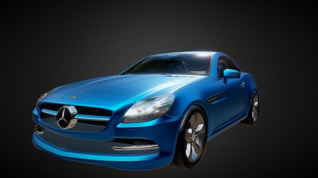 Mersedes SLK R172 3D Model