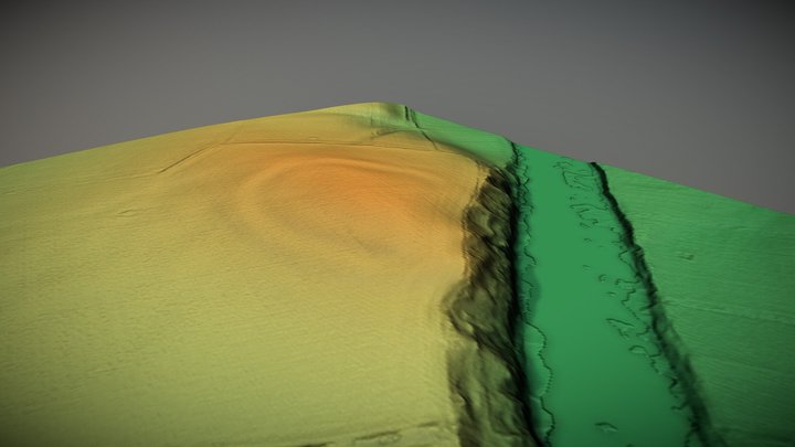 Grinsdale Camp, Cumberland (UK) – Free 3D Model STL
