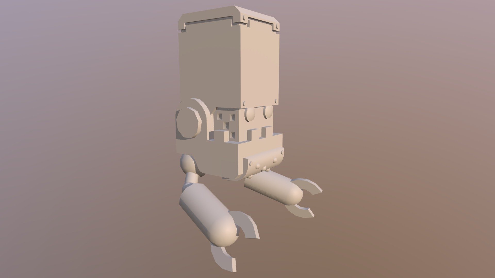 Robot - 3D model by kmcarthur [7f38fe4] - Sketchfab