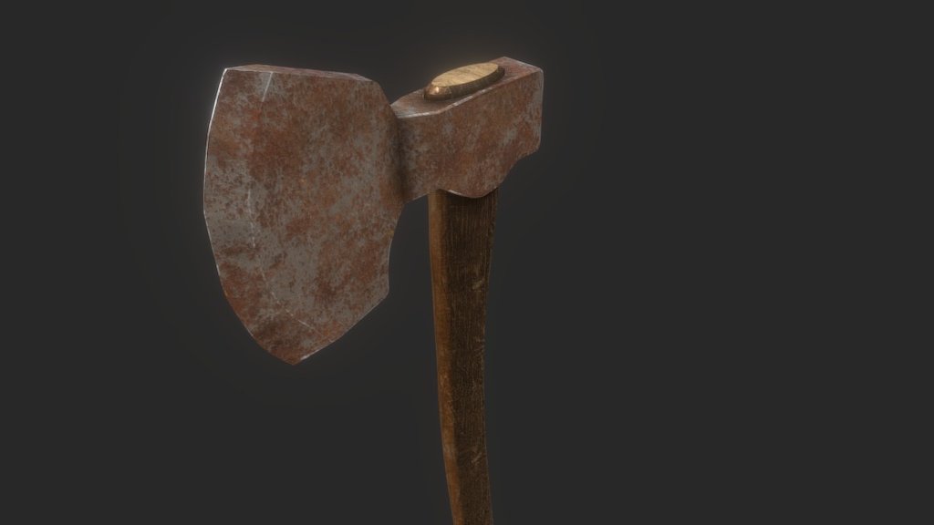 Axe — Sketchfab embed 3D viewer