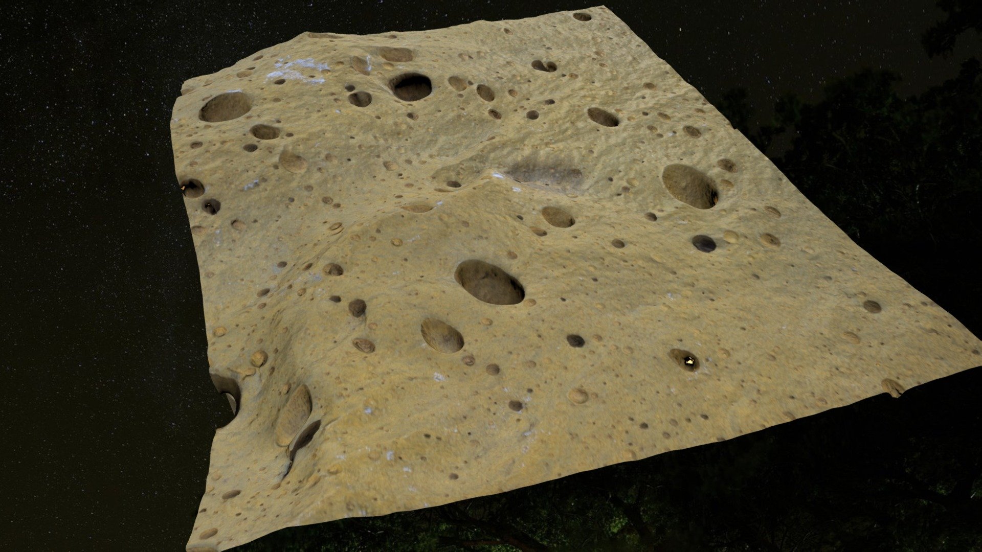Spongey Lava Rock (WIP/Sample) - Download Free 3D model by Alec J ...