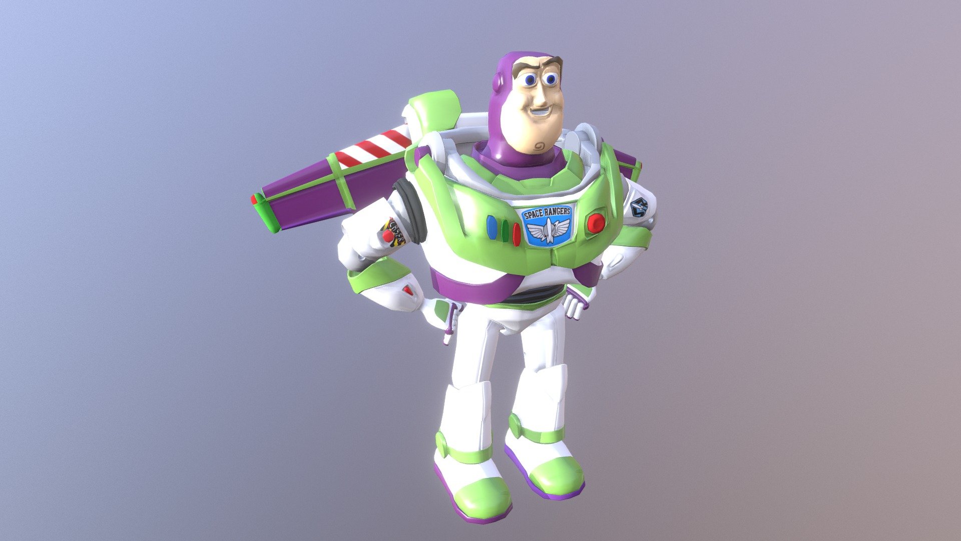 buzz lightyear 3d model