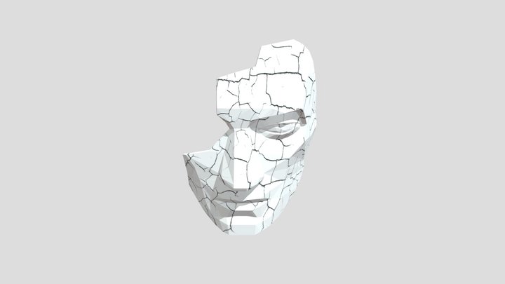 маска никиты из сериала ч2зо 3D Model