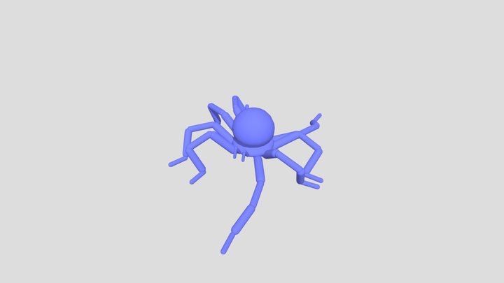 Spider dummy 3D Model