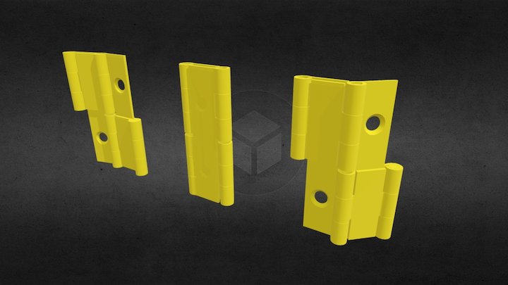 Solidworks: Bisagra 3D Model