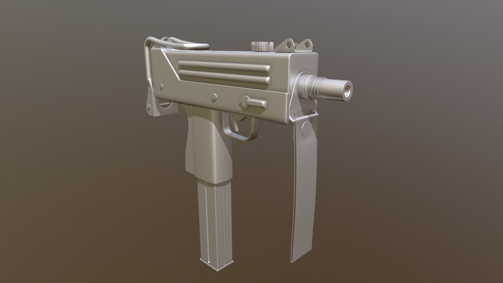 MAC-10 [WIP] 3D Model