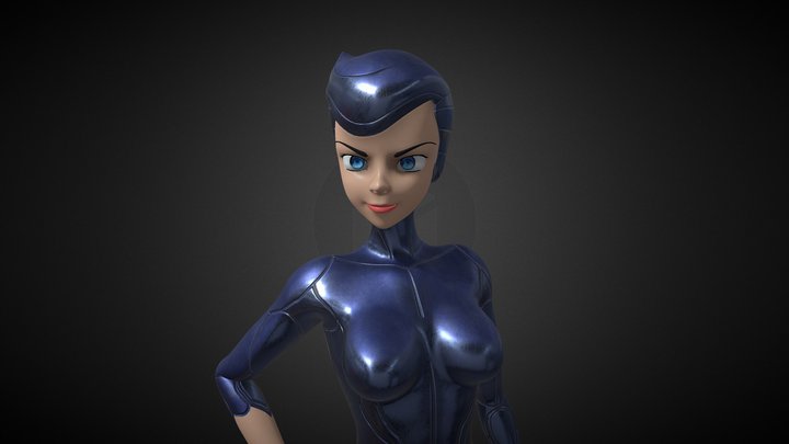 Sergeant Steelheart | Acerina - SilverHawks 3D Model