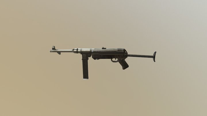 MP40 3D Model