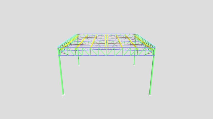 3D COBERTURA CALDEIRA 3D Model