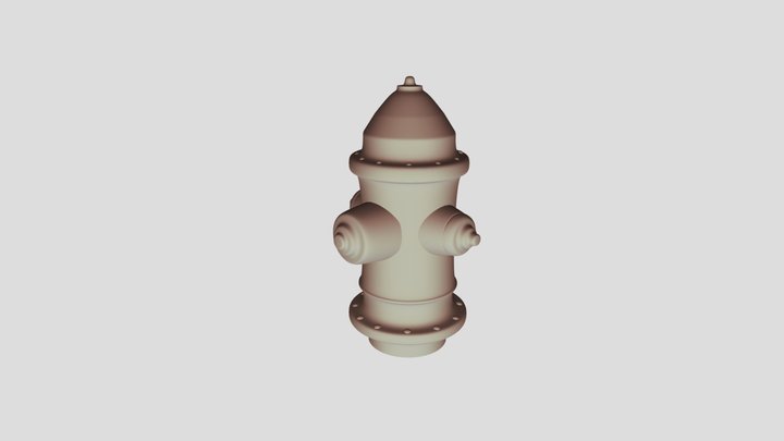 Fire Hydrant 3D Model