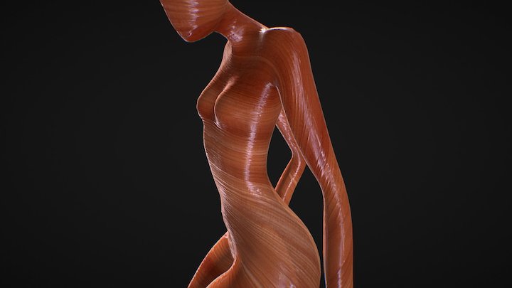 terror girl 3D Model