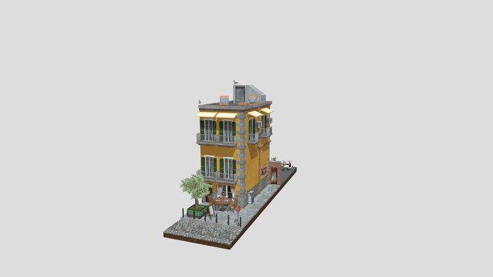 DAE Rowhomes - Napels 3D Model