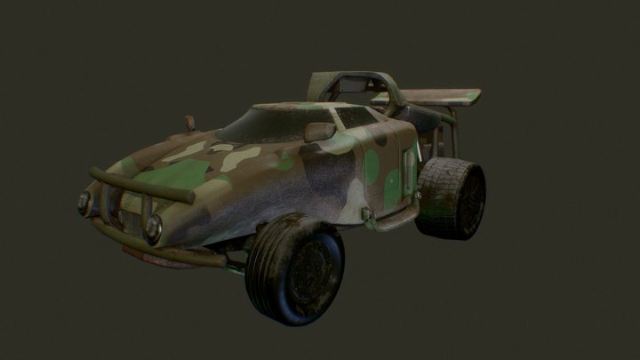 Ex Machina (HTA) Scout Remastered v.2 3D Model