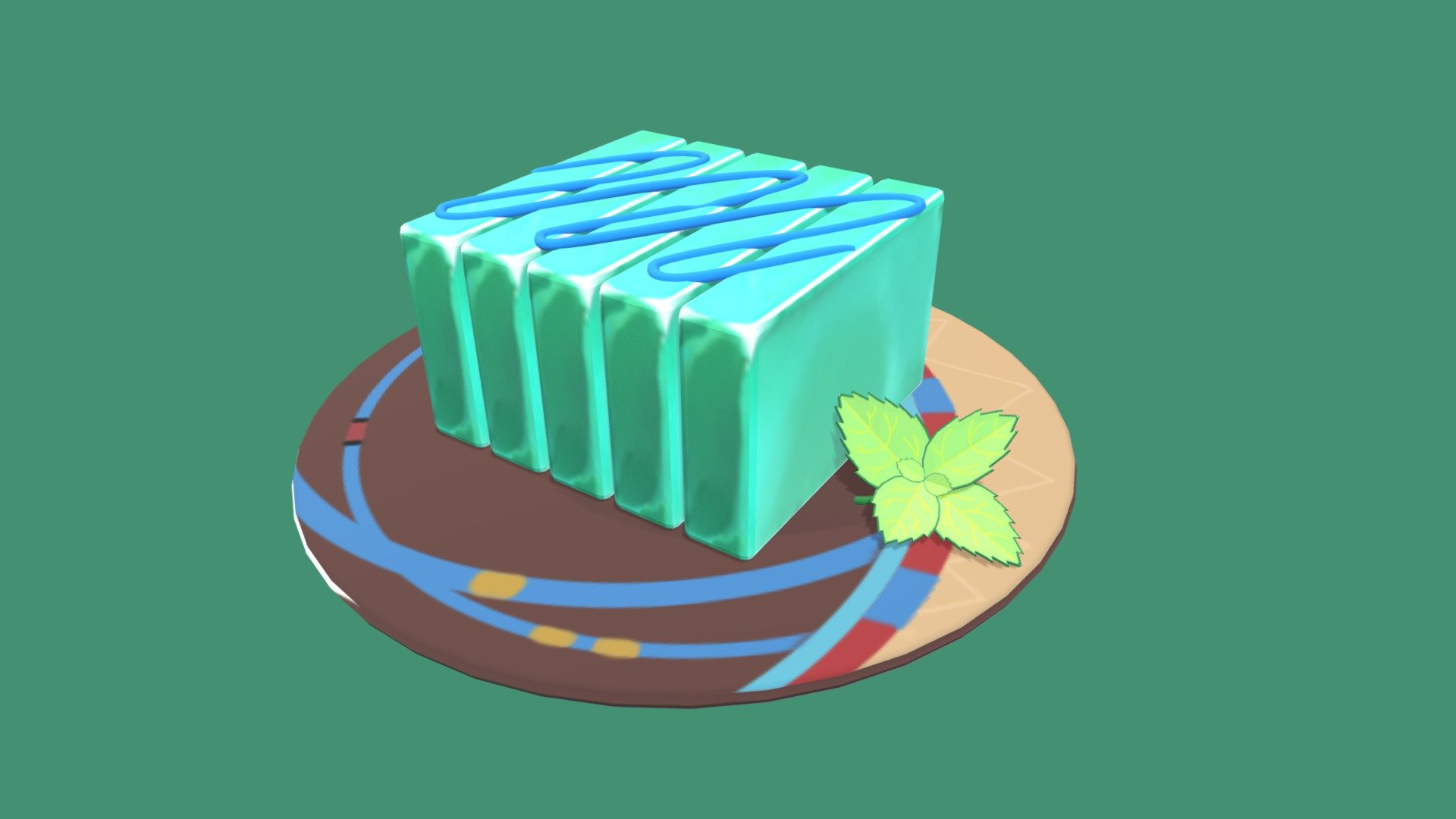Mint Jelly from Genshin Impact Download Free 3D model by dimon63ht