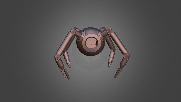 Spider FBX 3D Model