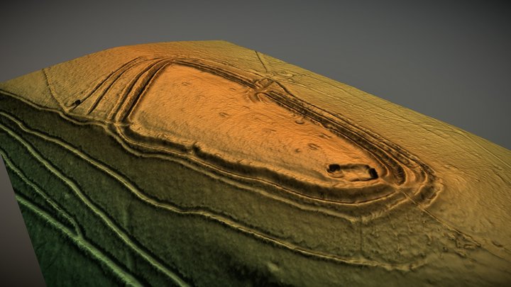 Wapley Camp, Herefordshire (UK) – Free 3D Model STL