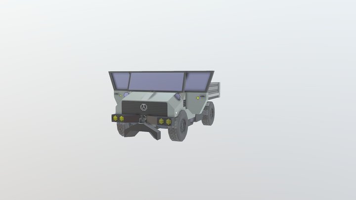 Unimog U1400 3D Model