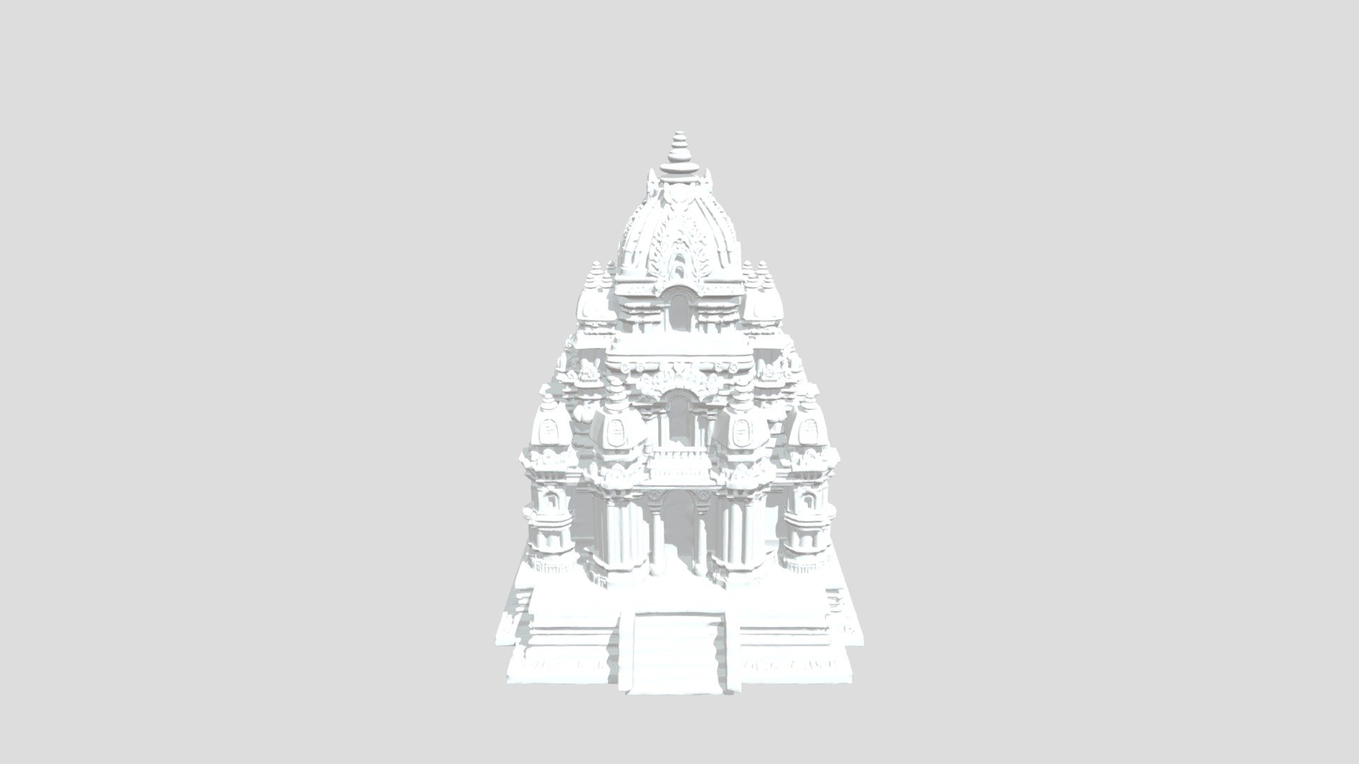 Temple Model - 3D model by vikash.jariwal.lsab [7f4270f] - Sketchfab