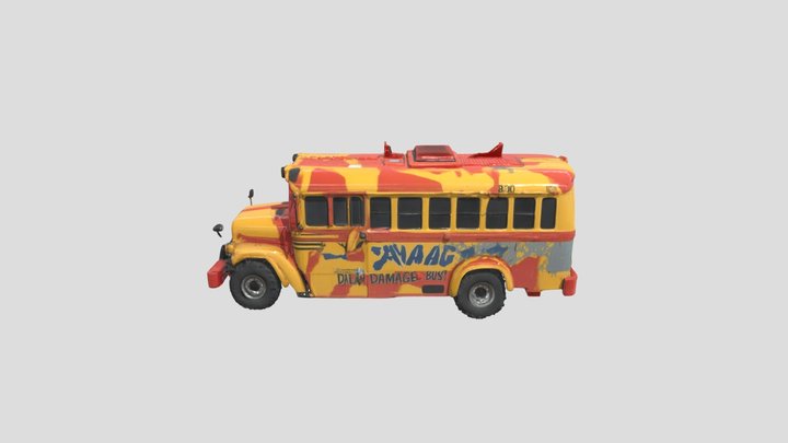DAMAGE BUS – Free 3D Model STL