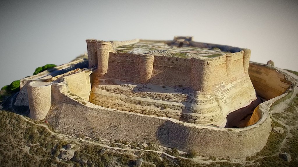 Castle Of Chinchilla Spain