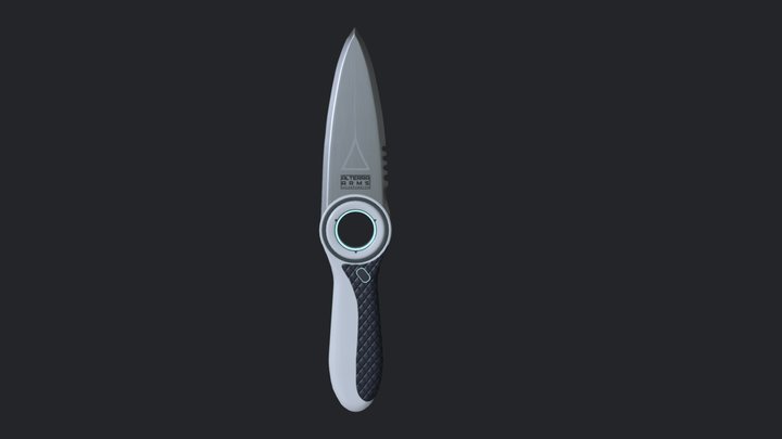 Subnautica Knife 3D Model