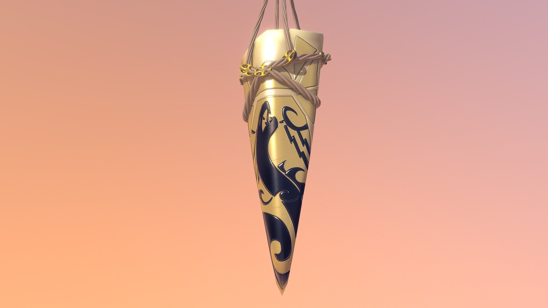 Tooth Trophy - 3D model by Christian Hugo (@shugo396) [7f43d97] - Sketchfab