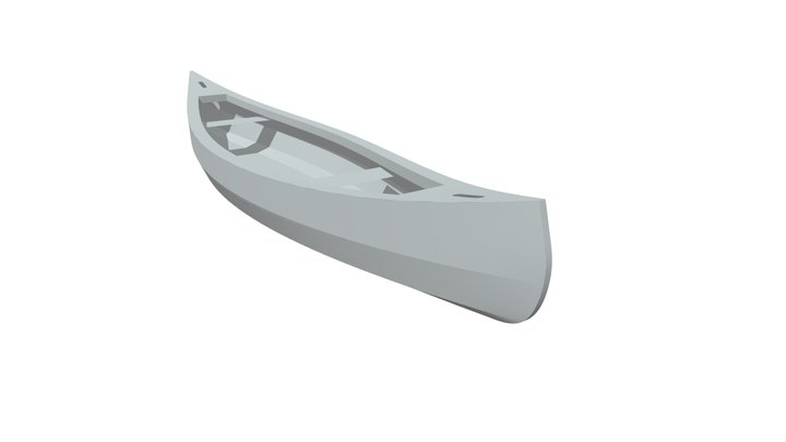Canoe NAVAJO 3D Model