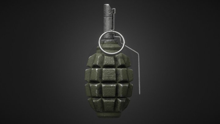 Grenade 3D models - Sketchfab