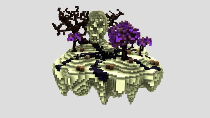 InsaneCraft - End Island 3D Model