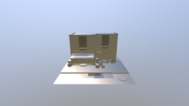 Fachada de Edificio 3D Model