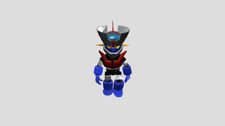 Mazinger Z turntable 3D Model