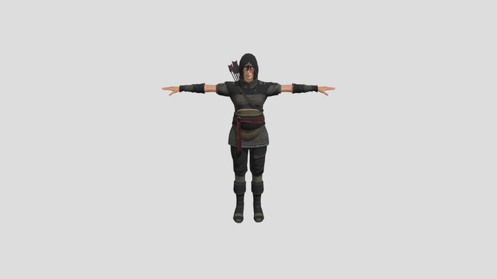 Dance 3D Model