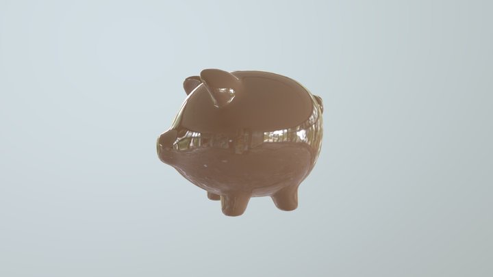 Pig 3D Model