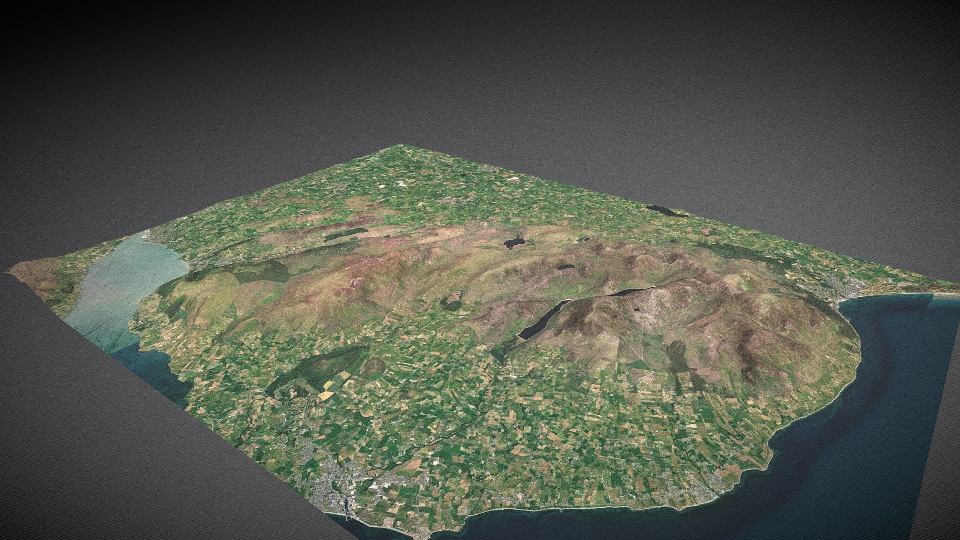 Mourne Mountains, Down, Northern Ireland (x2)