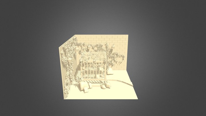 Secret Garden Nook 3D Model