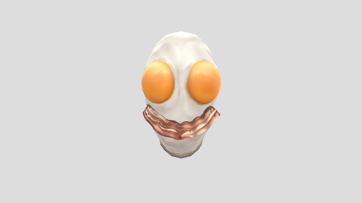 bacon_egg_face 3D Model