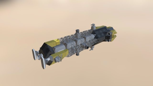 (KSH) Mining 1 - Mining Carriage - Refit V 4 3D Model