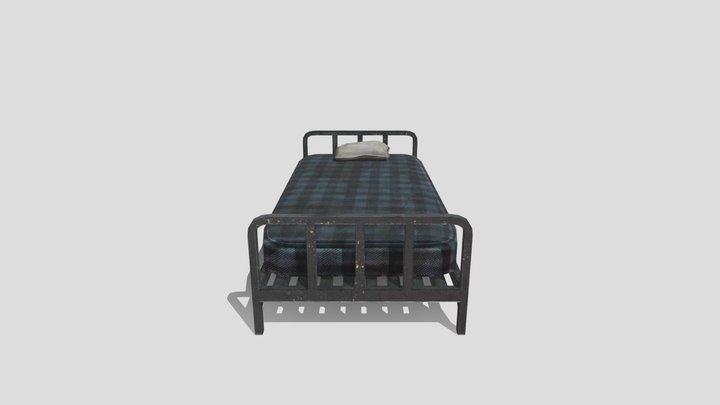 old bed 3D Model