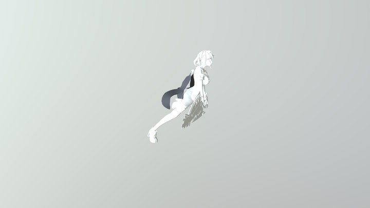 Pyra Figurine Pose 3D Model