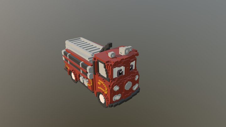 Disney Pixar Cars - Red 3D Model