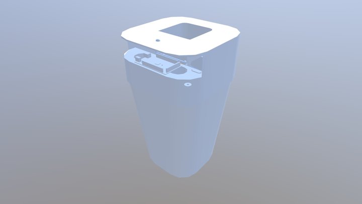 Smart Trash Bin 3D Model
