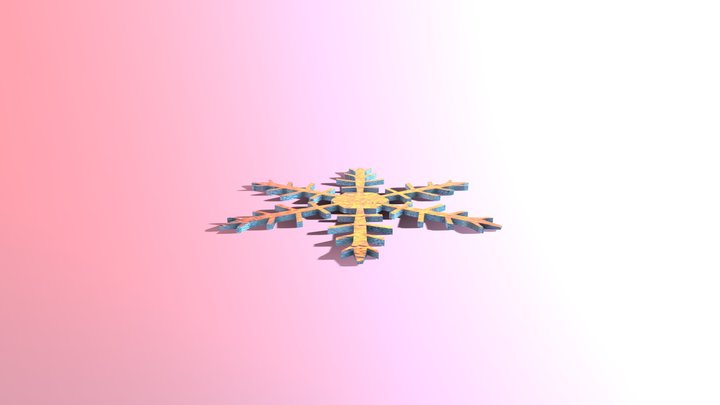 Snow Flake – Modello 3D gratuito STL
