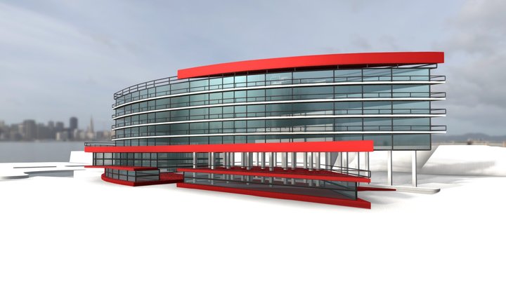 office building 3D Model