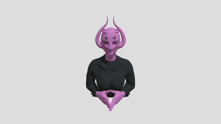 Alien commision 3D Model